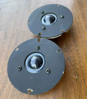 12-28909 HEPPNER Sylvania Dome Alnico Tweeters Dcr #3 12-28909 HEPPNER Sylvania Dome Alnico Tweeters Dcr #3