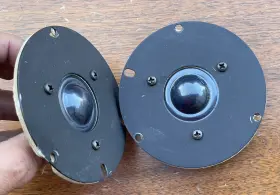 12-28909 HEPPNER Sylvania Dome Alnico Tweeters Dcr 12-28909 HEPPNER Sylvania Dome Alnico Tweeters Dcr