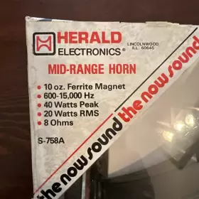 S-785A HERALD ELECTRONICS Horn Peak #2