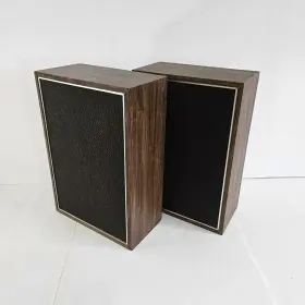 SS-6230 HITACHI Speakers Wood Bookshelf Audio