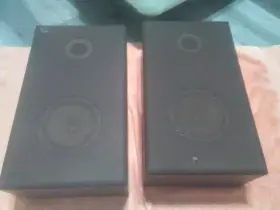 SS-81A HITACHI Speakers Wood Grain Rca