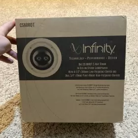 CS60RDT INFINITY Round Ceiling Stereo Loudspeaker CS60RDT INFINITY Round Ceiling Stereo Loudspeaker