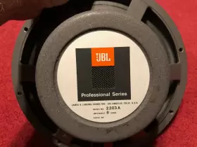 2203A JBL Alnico Woofers Studio Monitors #2 2203A JBL Alnico Woofers Studio Monitors #2