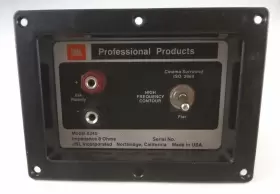 8340 JBL Cinema Speaker Terminal Plate 8340 JBL Cinema Speaker Terminal Plate