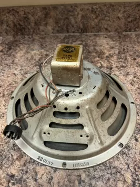 712S2 JENSEN Rca Field Coil Speaker 712S2 JENSEN Rca Field Coil Speaker