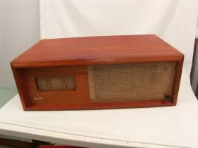 DU-500 JENSEN Tv Duette Single Speaker Cabinet Mahogany