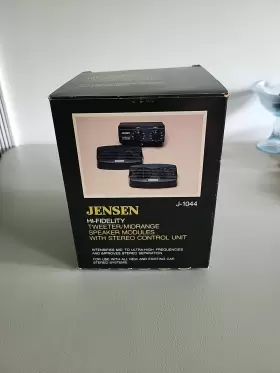 J-1044 JENSEN Fi Tweeter Midrange Speaker Modules Stereo Unit J-1044 JENSEN Fi Tweeter Midrange Speaker Modules Stereo Unit