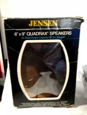 J-1242 JENSEN Quadrax Speakers #2 J-1242 JENSEN Quadrax Speakers #2
