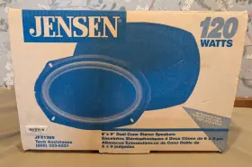JFX1269 JENSEN Dual Cone Stereo Speaker Set JFX1269 JENSEN Dual Cone Stereo Speaker Set