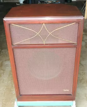 TP-200 JENSEN Triplex Speaker Mahogany Finish #2 TP-200 JENSEN Triplex Speaker Mahogany Finish #2