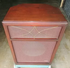 TP-200 JENSEN Triplex Speaker Mahogany Finish TP-200 JENSEN Triplex Speaker Mahogany Finish