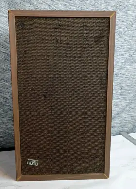 2130A JVC Tall Single Speaker Wood Cabinet