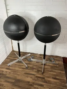 GB-1E JVC Nivico Floor Multidirectional Globe Speakers #2