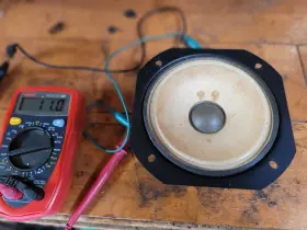 HSA1207-02C JVC Midrange Speaker Sk HSA1207-02C JVC Midrange Speaker Sk