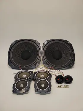 SP-74BK JVC Speakers Tweeters Mids Crossover SP-74BK JVC Speakers Tweeters Mids Crossover
