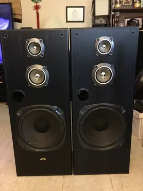 SP-75 JVC Floor Speakers Bk SP-75 JVC Floor Speakers Bk
