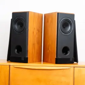 SP3124 KEF Century Speakers Teak Wood Set