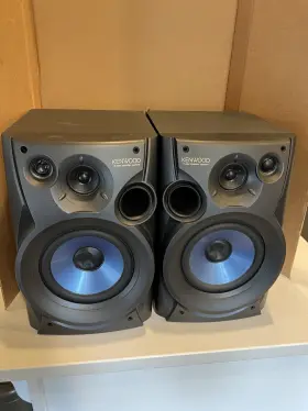 BA391 KENWOOD Left Right Speakers Bookshelf