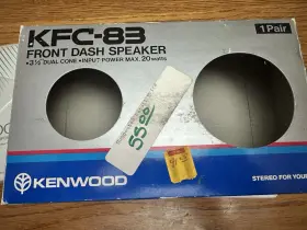 KFC-83 KENWOOD Nos Dash Speakers Box