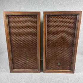 KL-2070 KENWOOD Stereo Speakers Wood