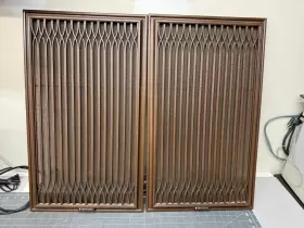 KL-666 KENWOOD Speakers Fromt Grills Great KL-666 KENWOOD Speakers Fromt Grills Great