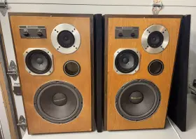 LS-407B KENWOOD Speakers Wood Foam Coil Align