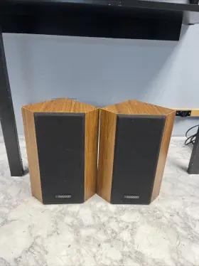 LSK-06S KENWOOD Wood Laminate Bookshelf Speakers #2 LSK-06S KENWOOD Wood Laminate Bookshelf Speakers #2