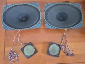 STH75 KLANGFILM Siemens Electrostatic Tweeters Speakers STH75 KLANGFILM Siemens Electrostatic Tweeters Speakers