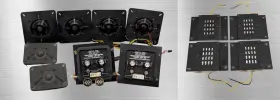 SCX-3A KLH Dvr Peerless Tweeters Dome Midranges Xovers Badges SCX-3A KLH Dvr Peerless Tweeters Dome Midranges Xovers Badges