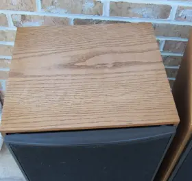 KG42 KLIPSCH Oak Kg Floor Loud Speakers Set Up #3