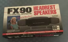 FX-90 KRACO Headrest Speakers Digital Effects Boxed