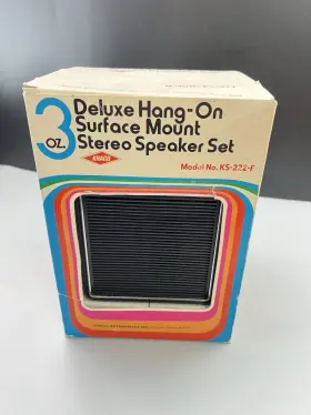 KS-222-F KRACO Mount Stereo Speaker Nos KS-222-F KRACO Mount Stereo Speaker Nos