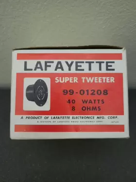99-01208 LAFAYETTE Nos Radiator Tweeter #2