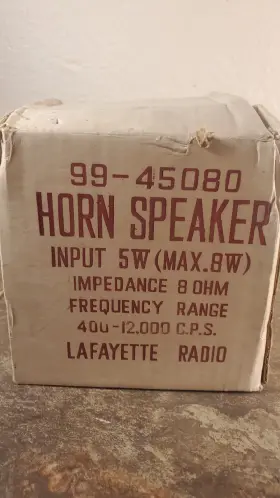 99-45080 LAFAYETTE Horn Speaker #2