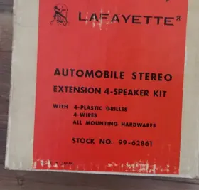 99-62861 LAFAYETTE Stereo Extension Kit
