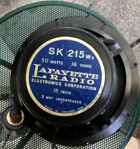 SK-215WX LAFAYETTE Goodmans Speaker Axial #2 SK-215WX LAFAYETTE Goodmans Speaker Axial #2