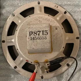 P8715 LOWREY Speaker Alnico Cone #2