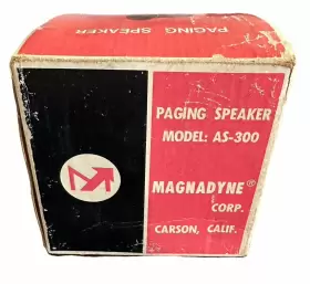 AS-300 MAGNADYNE CORP Paging Weather Mono Speaker #2