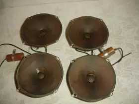 232051 MAGNAVOX Set Tweeters Console Speakers #2 232051 MAGNAVOX Set Tweeters Console Speakers #2