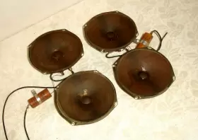 232051 MAGNAVOX Set Tweeters Console Speakers 232051 MAGNAVOX Set Tweeters Console Speakers