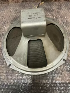 583641 MAGNAVOX Alnico Woofer Speaker Tube Record Player #2 583641 MAGNAVOX Alnico Woofer Speaker Tube Record Player #2