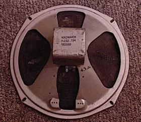 583660 MAGNAVOX Speaker Wood Baffle 583660 MAGNAVOX Speaker Wood Baffle