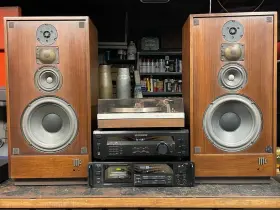 XR-14 MCINTOSH Isoplanar Radiator Loudspeakers Speakers