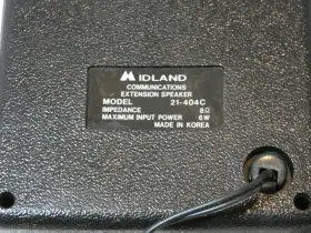 21-404C MIDLAND Extension Speaker Cb Ham Radio Noise Filter #2