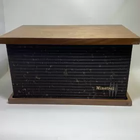 MS-555 MINSTREL Telematic Speaker Wood Base Cabinet #2