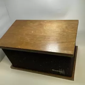 MS-555 MINSTREL Telematic Speaker Wood Base Cabinet #3