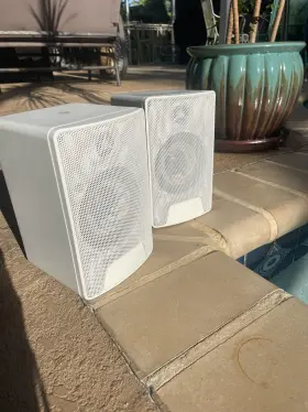 10-WH MONSTER SOUND Invisisound Waterproof Speakers #3