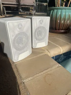 10-WH MONSTER SOUND Invisisound Waterproof Speakers
