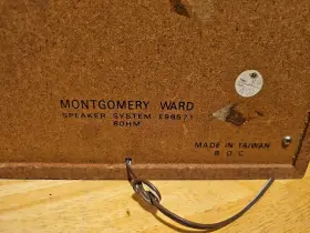 E98571 MONTGOMERY WARD Speaker #3 E98571 MONTGOMERY WARD Speaker #3