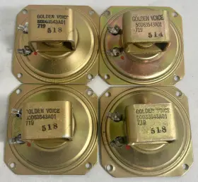 50D63543A01 MOTOROLA Golden Voice Hifi Tweeters Alnico 50D63543A01 MOTOROLA Golden Voice Hifi Tweeters Alnico